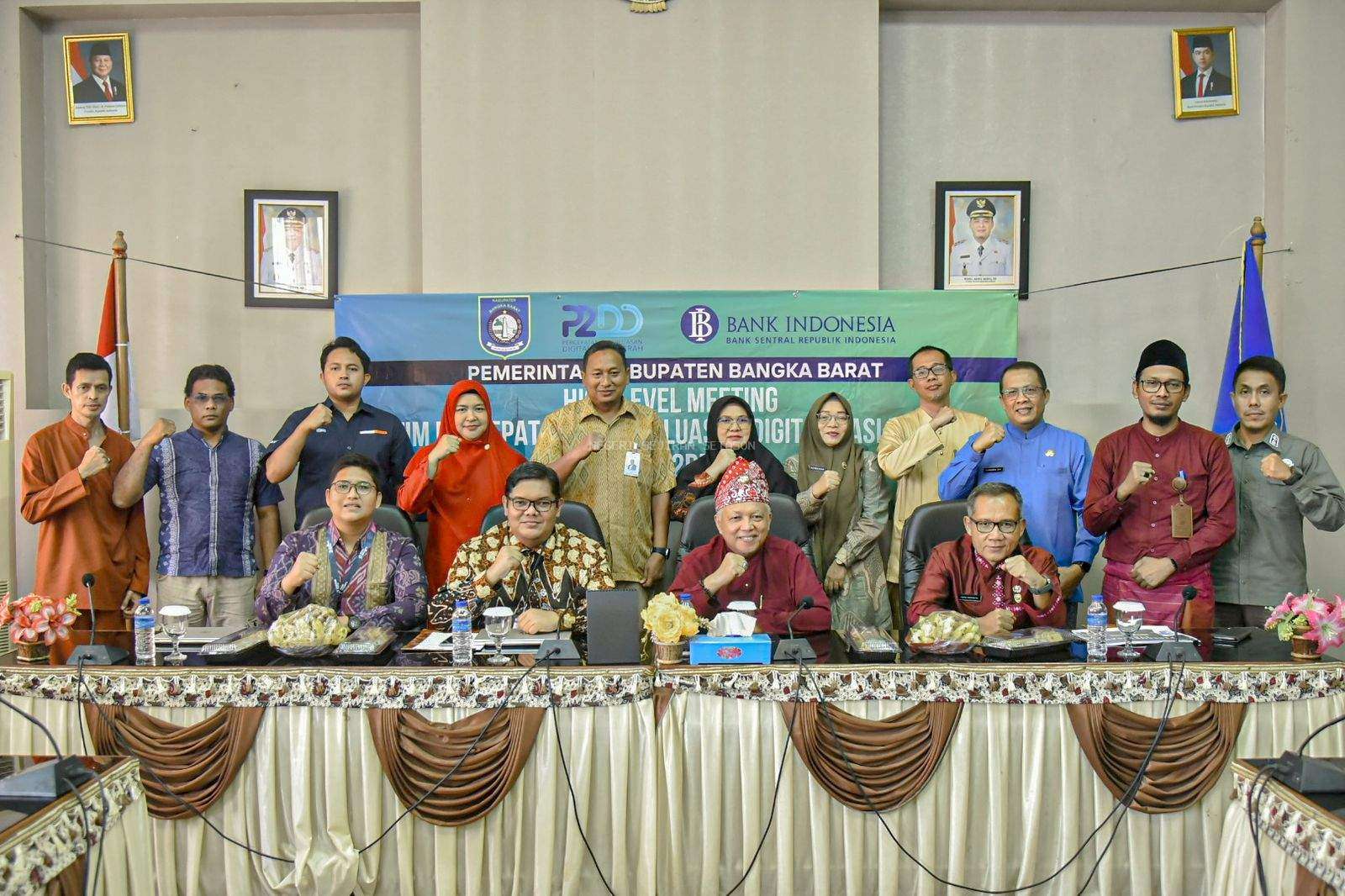 Hidh Level meeting TP2DD Kabupaten Bangka Barat