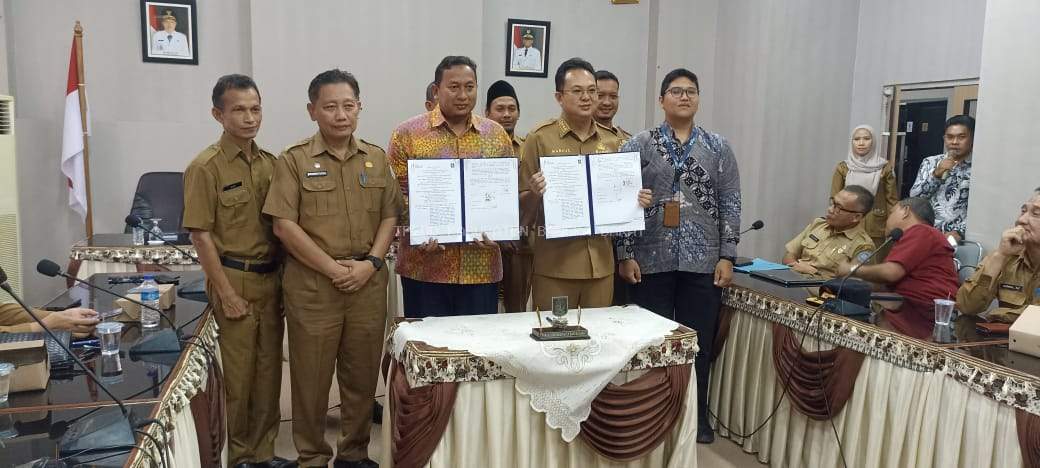 PEMKAB BANGKA BARAT LUNCURKAN PEMBAYARAN RETRIBUSI NON TUNAI PADA LIMA OPD, DORONG DIGITALISASI DAN TRANSPARANSI PAD