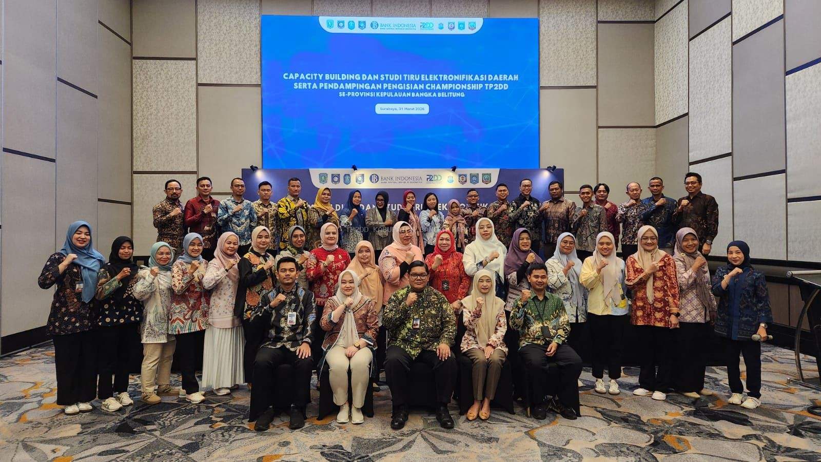 TP2DD Provinsi Kepulauan Bangka Belitung Laksanakan Capacity Building dan Studi Banding Digitalisasi Daerah ke Jawa Timur